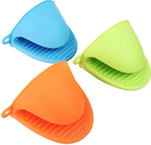 Silicone Oven Grab Mitt / Pot Holder - Various Colours