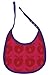 Smafolk Bib with Small Apples Bib (Pink, One Size)