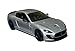 Price comparison product image Maserati GranTurismo MC Stradale 1:38 Scale Model Car Die Cast Metal Opening Doors Pullback Action by Kinsmart (Silver)