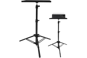 Ciieeo 1pc Plastic Projector Tripod Adjustable Projector Flat Stand Multifunctional Tablet Tripod Stand for Office Home (44.8in/1.14m)