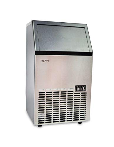 Agoora - Macchina per la produzione di ghiaccio 45kg / 24h 300W industriale - AG/ICE-45S