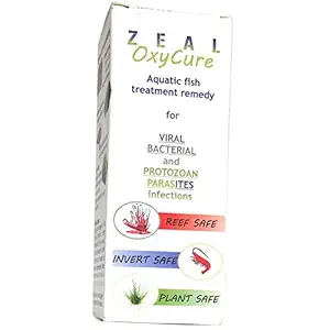 Aquatic Remedies Zeal Oxy Cure Invertebrate Safe Aquarium Medicine, 20 g