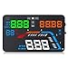 Produktbild ExcLent Q700 Auto HUD Head Up Display OBD2 5,5 Zoll Dash Screen Projektor - SCHWARZ