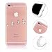 Produktbild iPhone 6S Hülle, iPhone 6 Case, QianYang Ultra Thin TPU Transparent Muster Handyhülle Crystal Klar Silikon Weich Pattern Schutzhülle Cover Schale Tasche für iPhone 6S 6 - Hula Hoop Hula-Reifen