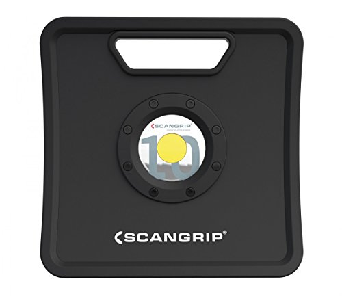 Scangrip LED-Arbeitsleuchte Nova 10 K mit der 84 W COB Technologie und einem 5 m Kabel, gebaut nach Schutzart, 1 Stück, dunkelgrau/schwarz, 03.5444