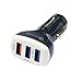 Produktbild SODIAL Auto Ladegerte für sSamsung S7 S8 Note 8 3 USB Anschlüsse Schwarz QC 3.0 Auto Power Auto Ladegert für Ipad iPhone