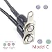 Produktbild Motorrad 12V Regenjacke Motorrad Lenker Schalter Knopfhalter Einstellbarer Scheinwerfer EIN-AUS Knopf für Racing Galvanic Fahrrad Schalter für Motorrad (Farbe : Model C)