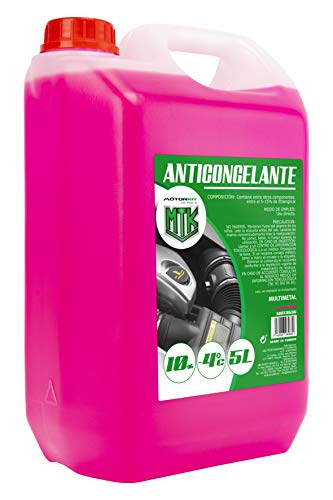 MOTORKIT MOT3535 5L 10% ANTIGEL Rose
