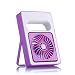 Produktbild Xia Xia USB Mini Lüfter, Tischventilator, Kleiner Ventilator, Tragbarer Tischventilator (Farbe : Purple)
