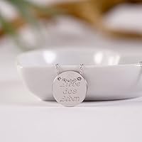 Love your life...Kette mit Gravur versilbert, Namenskette, personalisierte Kette
