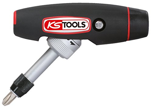 KS Tools 1/4 Zoll T-Griff Ratschen-Bit-Schraubendreher, 7-teilig, 911.2475 - 4