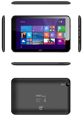 Airis WinPAD 80W 16GB Negro - Tablet (Minitableta, Pizarra, Windows 8.1 with Bing, Negro, 802.11b, 802.11g, 802.11n, Intel)