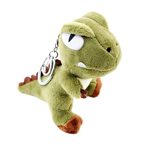 Preisvergleich Produktbild YeahiBaby Plüsch Dinosaurier Keychian niedlichen Dinosaurier Anhänger Geschenk für Kinder Mädchen (gemischte Farbe)