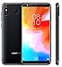 Price comparison product image HOMTOM H5 Android 8.1 4G LTE smartphone (Dual SIM free, 7.9mm slim design) - 5.7” Incell HD screen (18:9) mobile phone unlocked, 3GB RAM 32GB ROM Quad Core, Face ID + Fingerprint, 5MP+8MP - Black