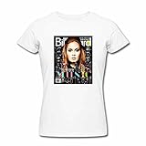 Women's Adele Poster short-sleeved cotton white T Shirt-M