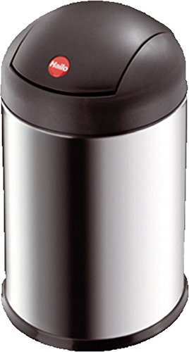 Preisvergleich Produktbild Hailo Stand-Kosmetikeimer ''Sienna swing 4'' 4 Liter Edelstahl