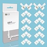 eckverbinder alu vierkantrohr ★【LED Streifen Verbinder-Bauanleitung】Einfache Montage: Führen Sie den LED Streifen durch die kleine Nut rechts und links am Verbinder. Die vier Kupferleiter werden bündig unter die vier Pins des Verbinders geschoben.Beim Schließen der Lasche wird der Streifen mit den zwei Zargen auf der Lasche festgehalten und gegen Verrutschen gesichert.