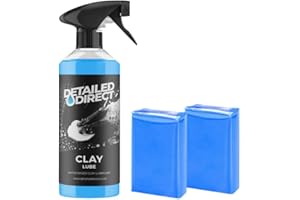 DetailedOnline 2 Clay Bars + 500ml Bubblegum Clay Lube Kit Car Detailing Valeting Kit