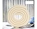 200CM Child Baby Safety Products - Glass table Edge Furniture Guard Strip, Corner foam Bumper Collision Protector (Colour: Ivory) RS.349.00