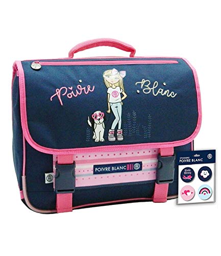 Preisvergleich Produktbild POIVRE BLANC, Schulranzen Blau Marine