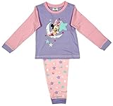 Girls Baby Disney Minnie Mouse Twinkle Little Star Pyjamas Lilac sizes from 6 to 24 Months