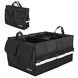 Auto Trunk Organizer, OUTAD Grande Capacité Boîte de Rangement Conception de Cof