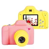 ❤️📷Esta cámara para niños tiene 10 marcos de fotos y pegatinas, Sus hijos pueden decorar su propia cámara y explorar el mundo que los adultos no pueden ver, lo que desarrollará su creatividad.