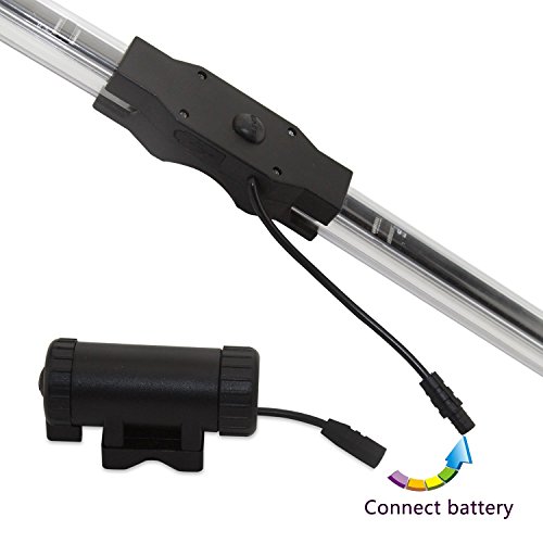 Sidiou Group Wiederaufladbare Radfahren Speiche-Rad-Blitz-Licht-DIY Designs Patterns Rim Lighting 64 RGB LED Programmierbare Wasserdicht Anti-Schock-Farbwechsel-Fahrrad-Licht - 9