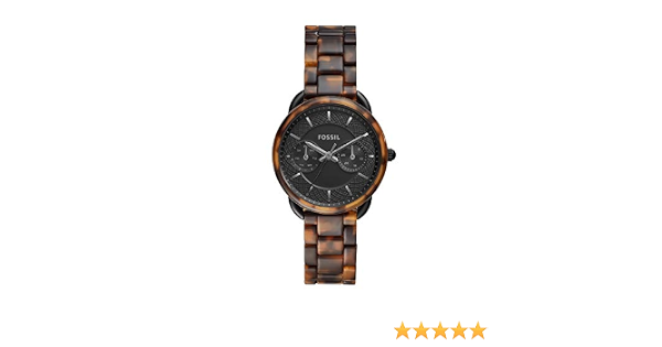 Buy Fossil Tailor Analog Black Dial 