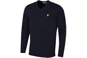 Lyle & Scott Suéter Duradero acrílico Lana Merino Cuello en V Hombre