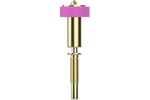 E3D RapidChange Revo Brass Nozzle Four Pack – 0.15mm, 0.25mm, 0.4mm, 0.6mm, 0.8mm Sizes | 1.75mm Filament | Easy Nozzle Swapping, Leak-Free Design, High-Resolution 3D Printing