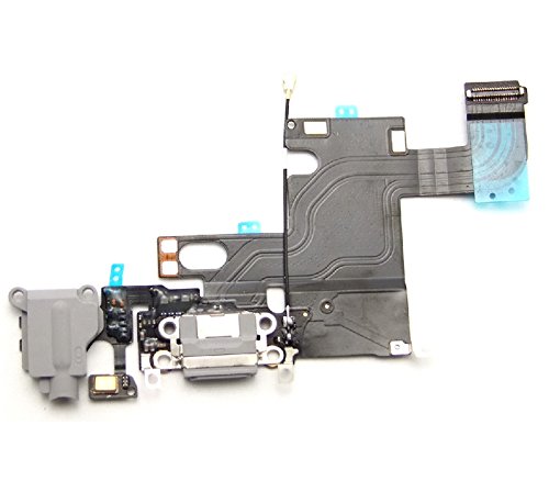 Goliton puerto de carga del conector de cable de la flexi n reparaci n de piezas de repuesto para el iPhone 6 4 7 - gris oscuro reviews Goliton puerto de carga del conector de cable de la flexi n reparaci n de piezas de repuesto para el iPhone 6 4 7 - gris oscuro