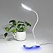 Produktbild GREEMPIRE Schreibtischlampe LED, Tischlampe USB dimmbar mit Berührendem Schalter, Schreibtischleuchte Dimmbar für Lesen Nacht, Tischlampe für Kinder Jungen Schüler (Blaues Licht, Weiß)