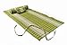 Produktbild Thaimatten Set (Yogaset II): rollbare Thaimatte 200x100 + Kissen 35x15x10 + Rolle 80x20 (Thaimuster bambusgrün)
