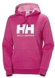 modelos polos deportivos unisex Felpa francesa de algodón suave | Logotipo de Helly Hansen en el pecho | Capucha forrada de punto | Bolsillo canguro | Cordón de ajuste en la capucha | Canalé en el bajo y los puños