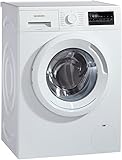 Siemens iQ300 WM14N2A0 Waschmaschine Frontlader / A+++ / 157 kWh/Jahr / 1390 UpM / 7 kg / Weiß / Großes Display mit Endezeitvorwahl / WaterPerfect