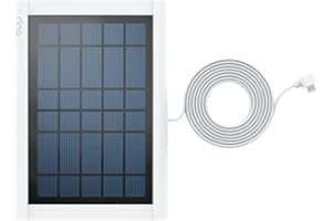 Introducing Ring Solar Panel for Ring Video Doorbell (2nd Generation) by Amazon | White
