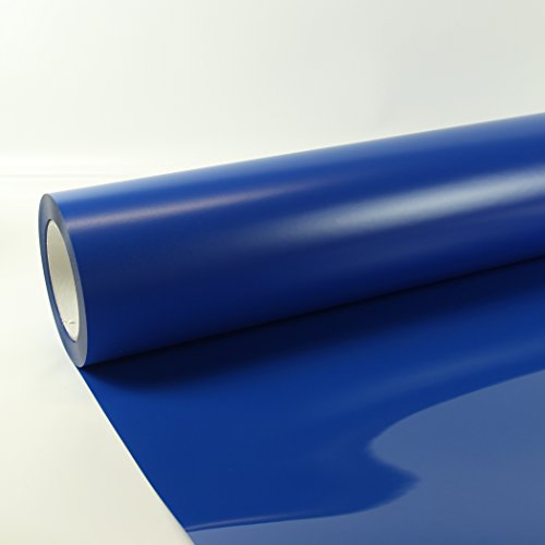 1m x 0,5m Poli-Flex Premium Folie Koenigs Blau 406 Flexfolie Buegelfolie Poli-Flex