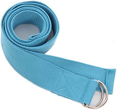 The Solent Star Yoga strap is made from premium quality nylon and polyester with steel D ring to adjust to any size. The strap is an essential addition to any Yoga routine enabling and aiding correct