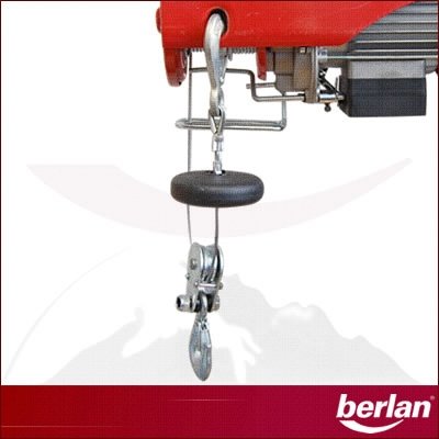 Berlan Seilhebezug – 300/600kg – 950 Watt - 4