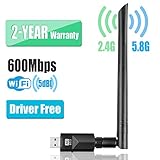 adaptador wifi para tv sony bravia 【Instalación rápida sin controladores】Este adaptador USB wifi de instalación rápida sin necesidad de CD o descargar controladores, plug & play, cuando conecte este adaptador USB wifi a su ordenador, verá un nombre de archivo llamado "REALTEK", ábralo y selecciónelo como controlador para su ordenador, el controlador se instalará automáticamente.