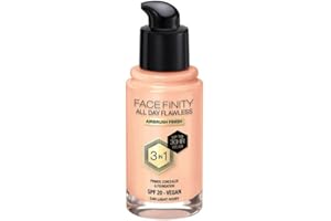 ‎MAX FACTOR Max Factor Facefinity 3 w 1 All Day Flawless podkład płynny, SPF 20 - 40 jasny krem, 30 ml