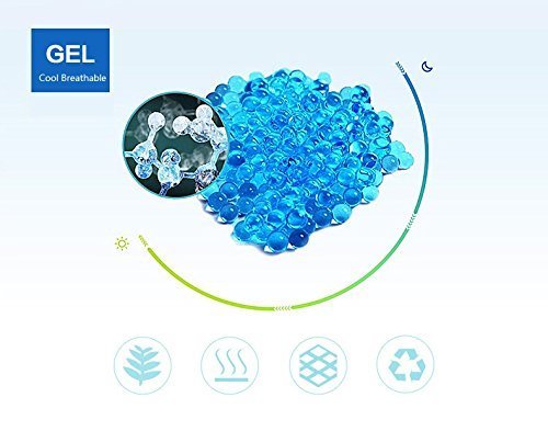 EPMIC Memory-Schaum Orthopädisches Sitzkissen, U-förmiges Design mit Innovativer Gel-Beschichtung und Anti-Rutsch Bezug, tragbarer Ergonomischer Stuhlsitz für Haus- und Büro, Couch, Autositz, Rollstuhl, Stadion Sowie Reisen - 5