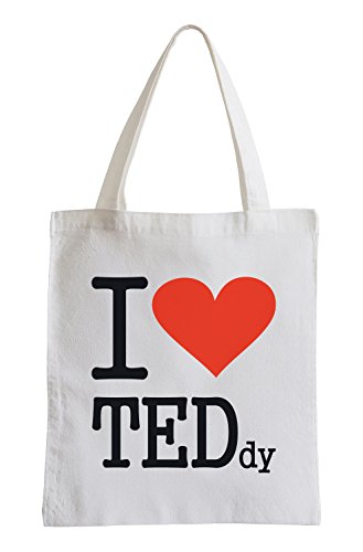 Preisvergleich Produktbild I love TEDdy Fun Jutebeutel