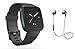 Produktbild Fitbit Versa Health & Fitness Smartwatch, Schwarz/Aluminium-Schwarz | black/silver-black , One Size, inklusive Bluetooth Headset