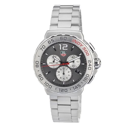 Tag Heuer FormulOne CAU1113.BA0858 42 Silver Steel Bracelet & Case Men's Quartz Watch