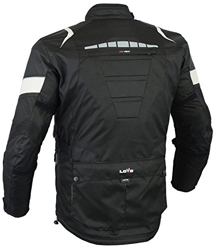 Chaqueta 3/4 para moto (Hombre) (L)