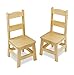 Produktbild Melissa & Doug Zwei Holzstühle