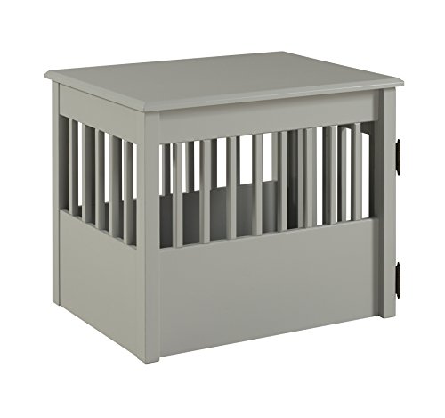 BarkWood-Pet-Crate-End-Table-Grey-Finish