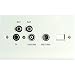 Produktbild Mast Digital Proception Abgeschirmtes Return Telefon Doppelte Wandplatte mit sat1-sat2-tv-fm/DAB Port